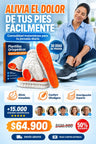 PLANTILLAS ORTOPEDICAS ESPUMA 4D CONFORT CON ESPUMA VISCOELASTICA